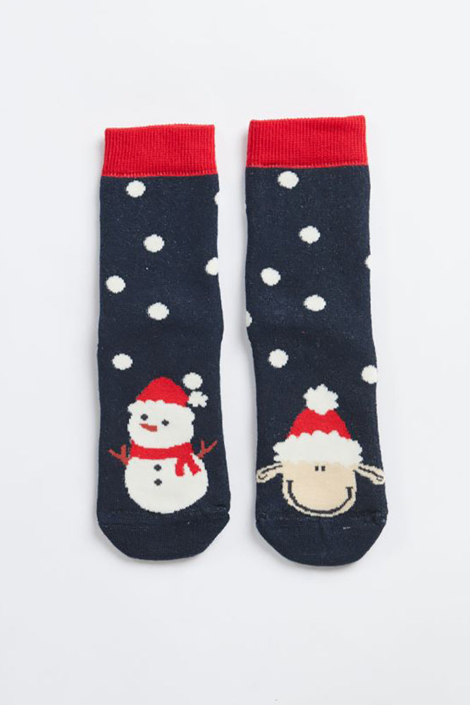 CALZE BAMBINA BLU 6476 PRENATALE HAPPY PEOPLE